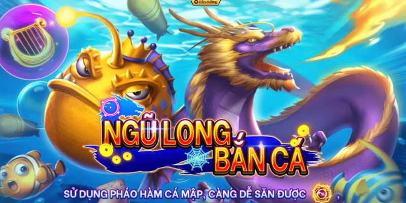 Săn con mồi lớn trong game Ngũ Long đến từ nhà phân phối JDB